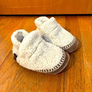 LL Bean Toddler Cozy Slipper Booties 5/6